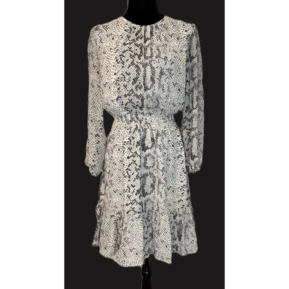 J.Crew Snake Skin Print Dress, Size Medium